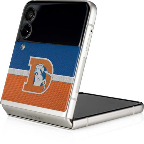 NFL Denver Broncos Vintage Galaxy Z Flip4 5G Skin
